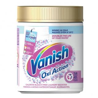Vanish prášek na odstranění skvrn 470 g Oxi Action Crystal White