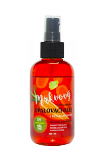 Vivaco Bio mrkvový opalovací olej s Beta Karotenem SPF15 150 ml