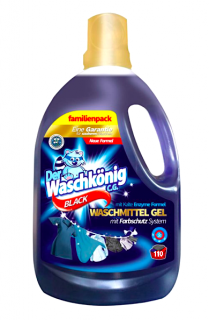 Waschkönig prací gel 110 dávek Black 3,305 l (Dovoz: Německo)