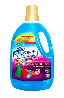 Waschkönig prací gel 110 dávek Color 3,305 l (Dovoz: Německo)