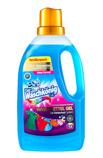 Waschkönig prací gel 54 dávek Color 1,625 l (Dovoz: Německo)