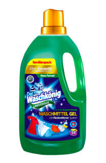 Waschkönig prací gel 54 dávek Universal 1,625 l (Dovoz: Německo)