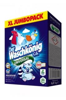 Waschkönig prací prášek 100 dávek Universal 6 kg (Dovoz: Německo)