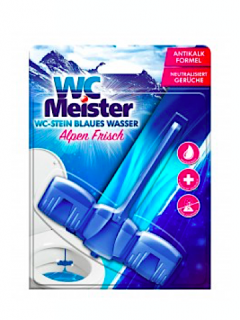 WC Meister závěs do WC 45 g Alpen barvící (Dovoz: Německo)
