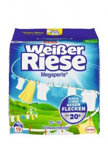 Weisser Riese 19 pracích dávek Megaperls Universal 1,14 kg (Dovoz: Německo)