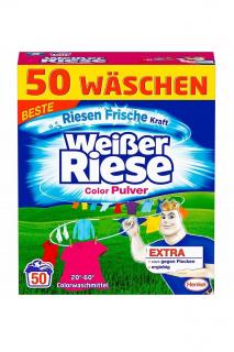 Weisser Riese prací prášek 50 dávek Color 2,75 kg (Dovoz: Německo)