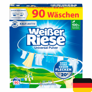 Weisser Riese prací prášek 90 dávek Universal 4,5 kg (Dovoz: Německo)