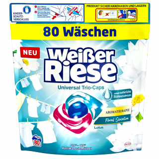 Weisser Riese Trio-Caps 80 ks Universal Aromatherapie Lotus (Dovoz: Německo)