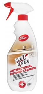 Well Done antibakteriální čistič 750 ml Kuchyň