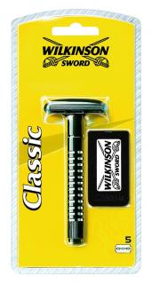 Wilkinson Sword Classic holicí strojek + 5 klasických žiletek