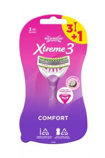 Wilkinson Sword dámské jednorázové holicí strojky Xtreme3 Comfort 4 ks