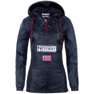 Dámská větrovka nepromokavá - Geographical Norway Downcity Barva: Tmavě modrá, Velikost: UNI