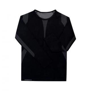 Dámské funkční termo prádlo Produkt: Termo triko, Barva: Černo šedá, Velikost: L/XL