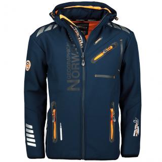 Dětská chlapecká softshellová bunda GEOGRAPHICAL NORWAY Royaute Barva: Modrá, Velikost: 8 let