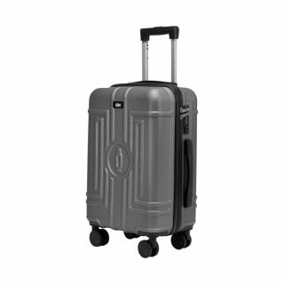 Extra odolný cestovní kufr s TSA zámkem ROWEX Casolver Barva: Šedočerná, Velikost: Příruční kabinový kufr - 55x38x23 cm (33l)