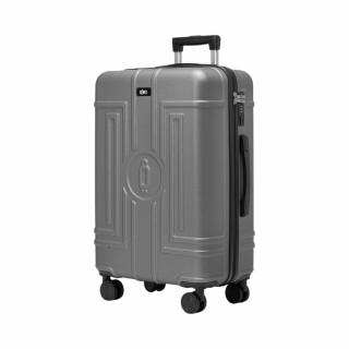 Extra odolný cestovní kufr s TSA zámkem ROWEX Casolver Barva: Šedočerná, Velikost: Střední kufr - 66x46x27 cm (63l)