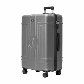 Extra odolný cestovní kufr s TSA zámkem ROWEX Casolver Barva: Šedočerná, Velikost: Velký kufr - 76x50x30 cm (93l)