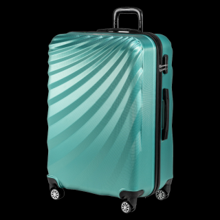 Odolný skořepinový cestovní kufr ROWEX Pulse Barva: Mint, Velikost: Střední kufr - 68x40x27 cm (66l)