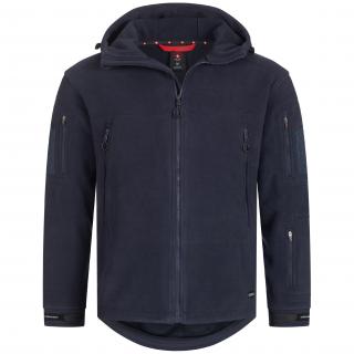 Pánská flísová bunda HOHENHORN Biferten Barva: Tmavě modrá, Velikost: 3XL