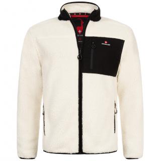 Pánská flísová bunda HOHENHORN Birkkar Barva: Béžová, Velikost: 3XL
