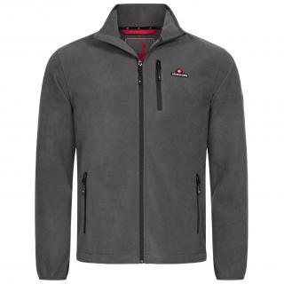 Pánská flísová mikina s límcem HOHENHORN Eigler Barva: Šedá, Velikost: 3XL