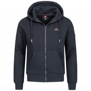 Pánská mikina s kapucí HOHENHORN Katan Barva: Tmavě modrá, Velikost: 3XL