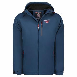Pánská softshellová bunda GEOGRAPHICAL NORWAY Takito Barva: Tmavě modrá, Velikost: L