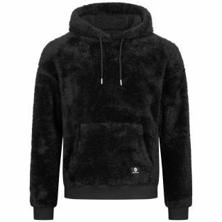 Pánská teddyfleece mikina HOHENHORN Barg Barva: Černá, Velikost: 4XL