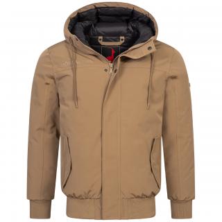 Pánská zimní bunda HOHENHORN Alpwall Barva: Béžová, Velikost: 3XL