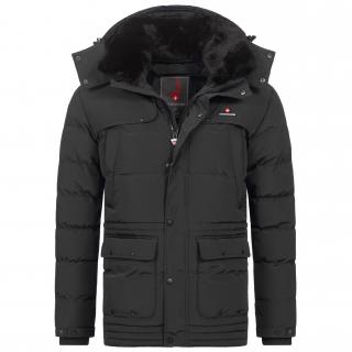Pánská zimní bunda s kožešinou HOHENHORN Achalm Velikost: 3XL