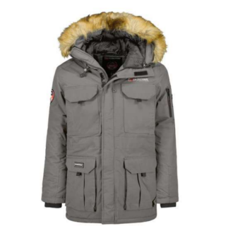 Pánská zimní parka s kožichem GEOGRAPHICAL NORWAY Battlegiant Velikost: S