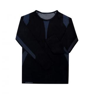 Pánské funkční termo prádlo Produkt: Termo triko, Barva: Černo modrá, Velikost: S/M
