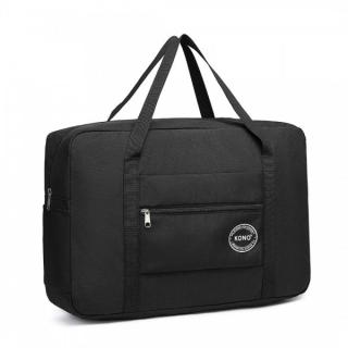 Příruční skládací cestovní taška na rukojeť kufru Barva kufru: Černá