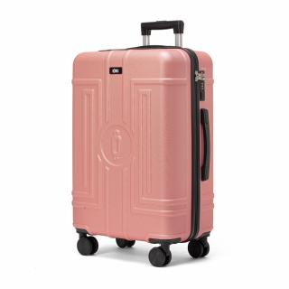 ROWEX střední cestovní kufr ABS Casolver 66x46x27 cm Barva: Rosegold