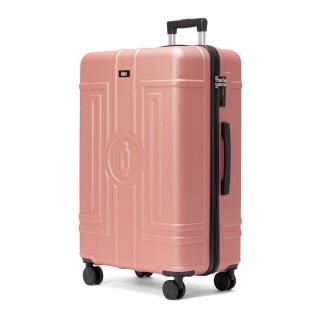 ROWEX velký cestovní kufr ABS Casolver 76x50x30 cm Barva: Rosegold