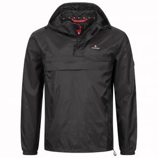Stylová pánská větrovka do deště HOHENHORN Lepon Barva: Černá, Velikost: XL