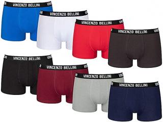 Stylové pánské boxerky v dárkovém balení 8ks Barva: Mix barev, Velikost: XL