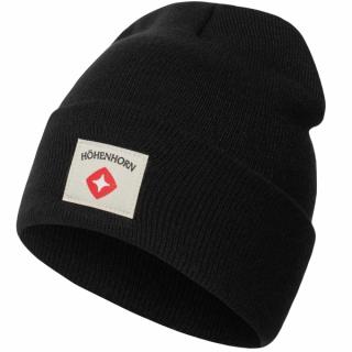 Unisex pletená beanie zimní čepice HOHENHORN Heelflip Barva: Černá