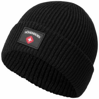 Unisex pletená zimní čepice HOHENHORN Ronce Barva: Černá