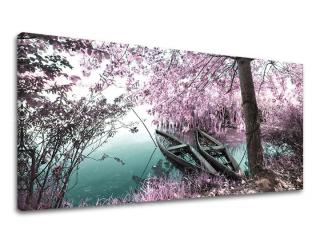 Nástěnný obraz PANORAMA STROMY 70x140 cm