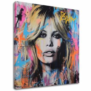 Obraz Brigitte Bardot - Krása zachycená na plátně | 100% originální doma malovaný akryl