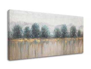 Obraz na plátně STROMY 80x40 cm