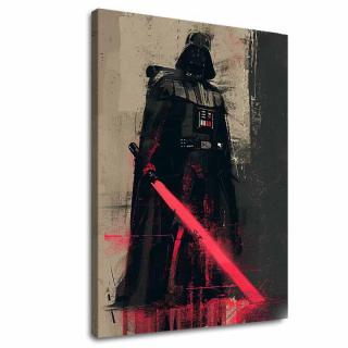 Obrázek DARTH VADER - Temná síla na plátně | 100% originální akrylová barva