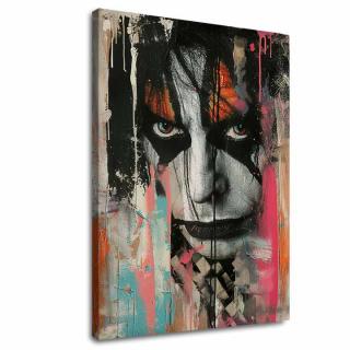 Obrázek KISS - Chaos na scéně | 100% originální akrylová barva