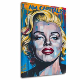 Obrázek MARILYN MONROE - Kapitalistické kouzlo | 100% originální akrylová barva
