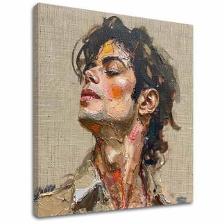 Obrázek MICHAEL JACKSON - Melody of passion | 100% originální akrylová barva