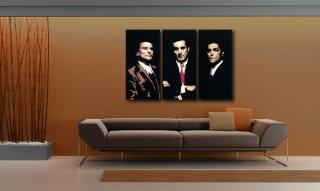 Ručně malovaný POP Art Sleva 25% obraz Goodfellas 3 dílný 120x80 cm gf / 24h