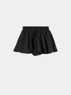 Dámské mušelínové oversize šortky · Černá Velikost: XS/S
