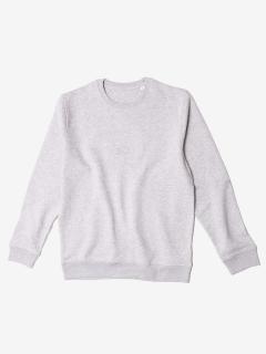 Dámský Basic crew neck · Melír šedý Velikost: L