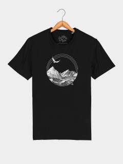Pánské tričko Majestic Nature · Černá Velikost: XL